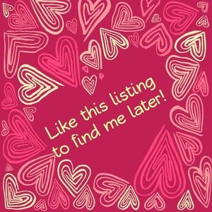 Like my listing to find me later⚘